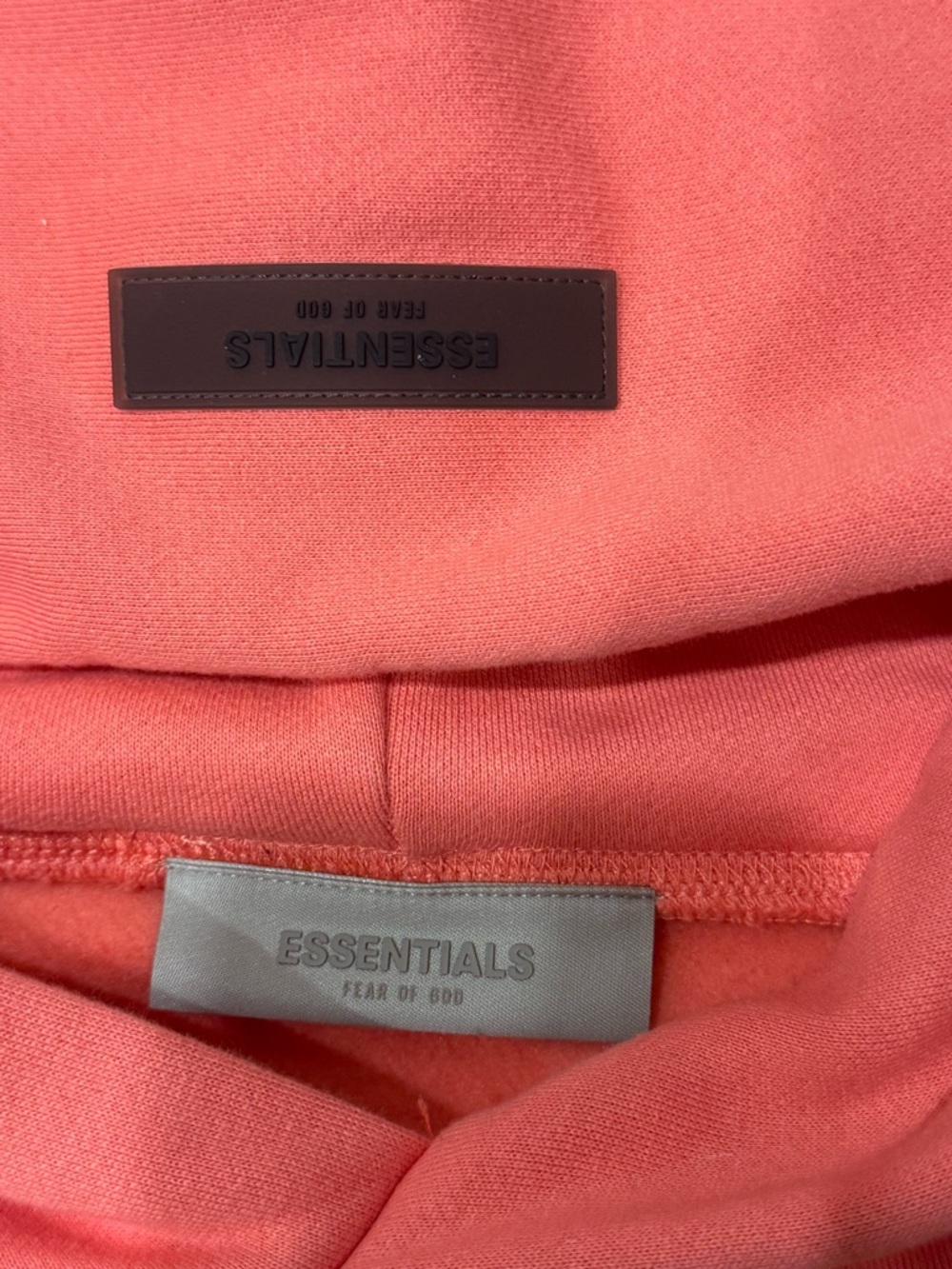 Essentials Fear of God Coral Hoodie & Sweatpants Set NWT - Picture 2 of 5